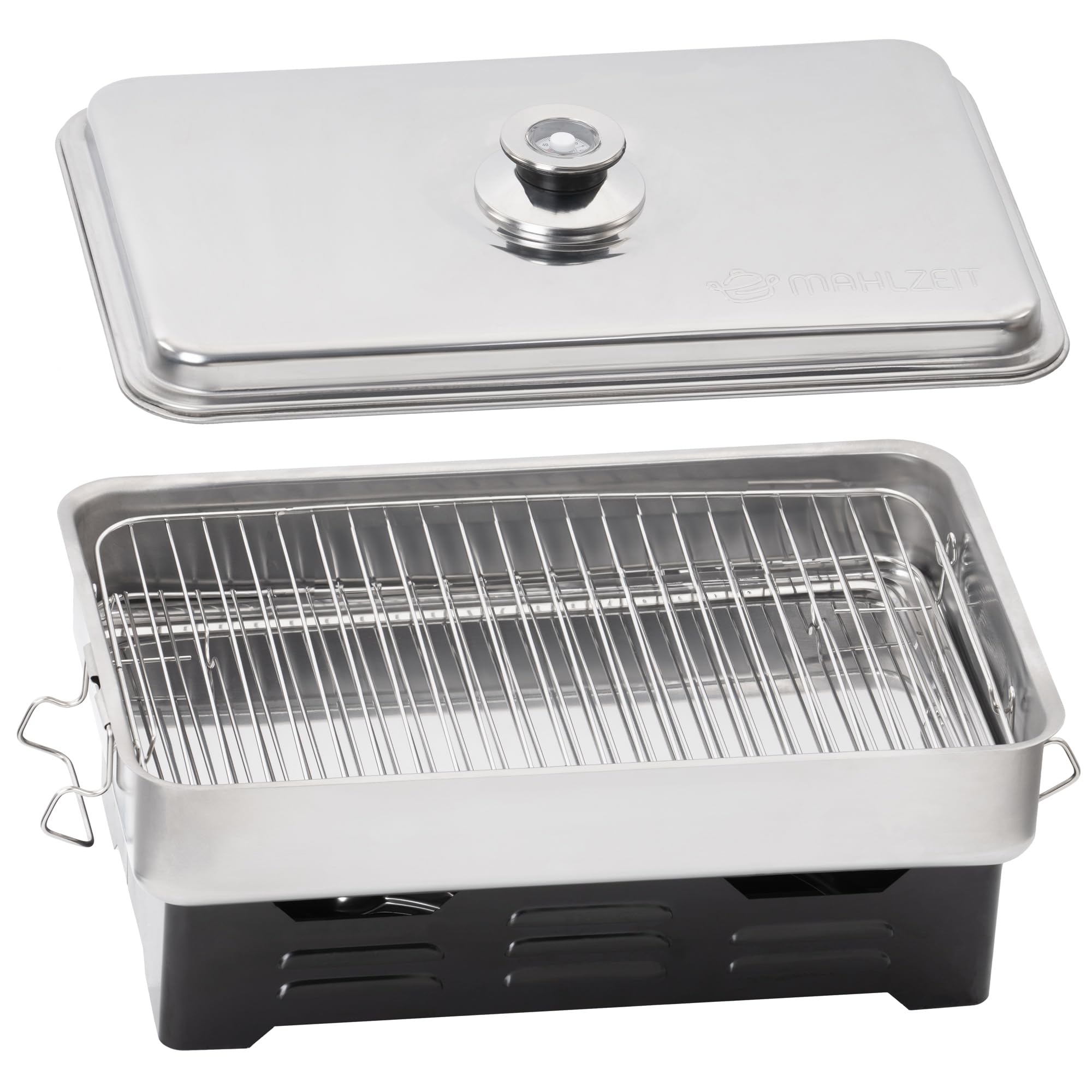 mahlzeit fumoir de table acier inox