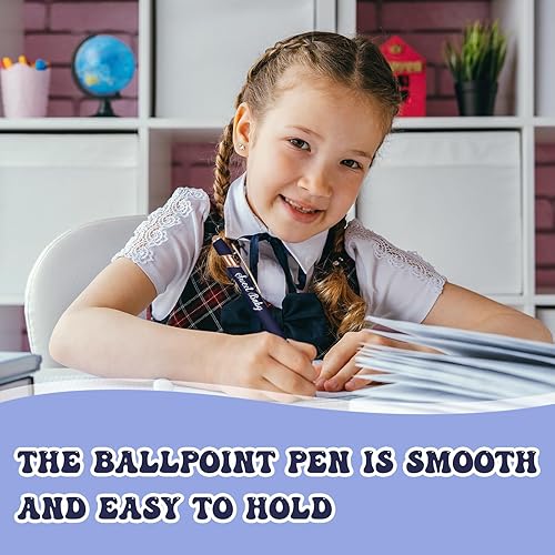 Miniatura 6 de Jspupifip 50 bolígrafos de baby shower con punta de lápiz capacitivo, bolígrafos retráctiles de metal con texto en inglés "It's a Boy or Girl",