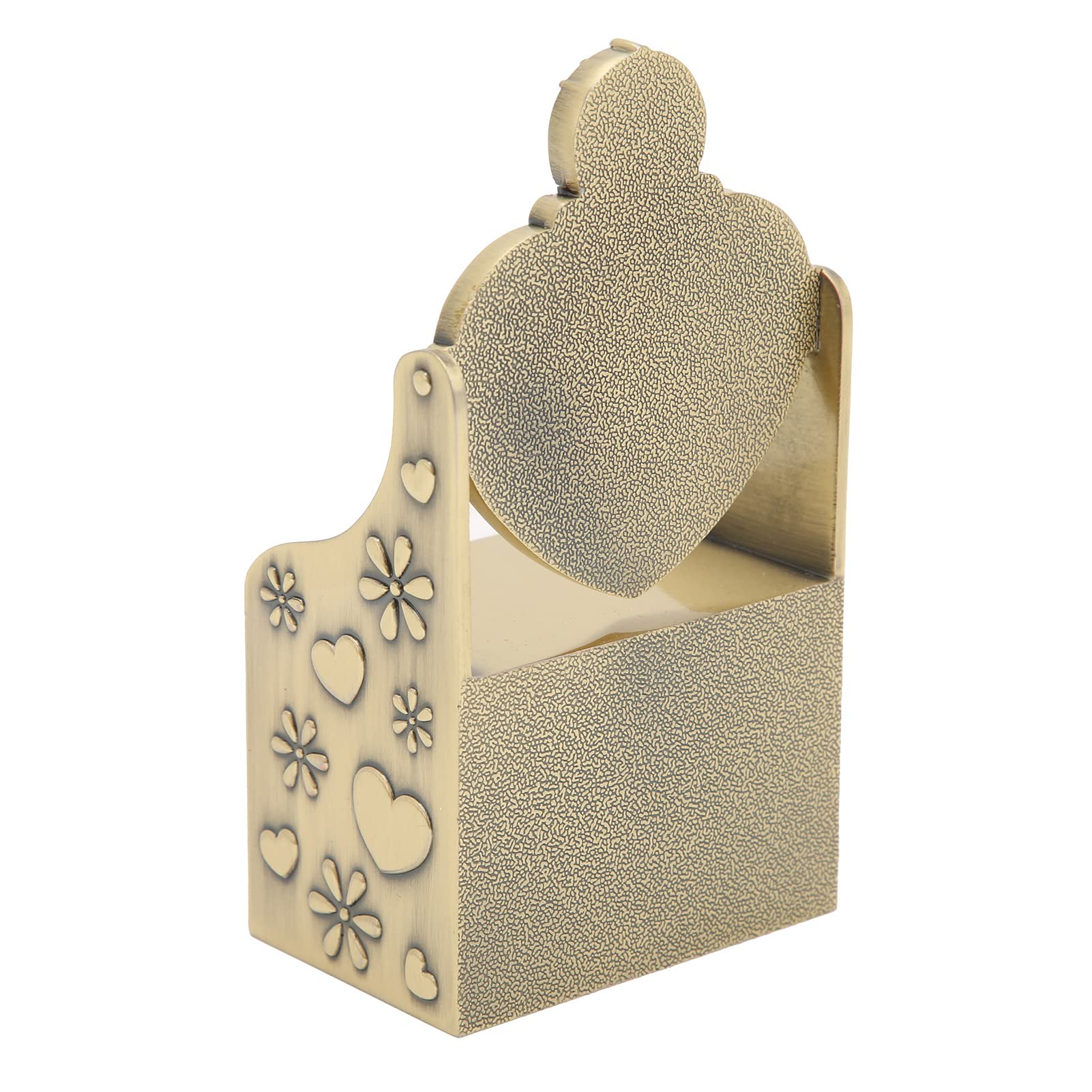 Scatola dei ricordi per bambini Carino Resistenza Durabilità Aspetto alla moda Fatina dei denti Regali per ragazze e ragazzi (Antique Brass Color)