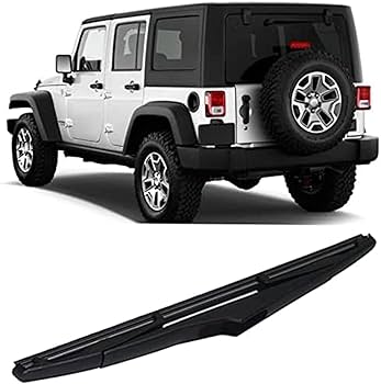 Amazon | HBZYD リアワイパーブレード、ジープラングラー JK