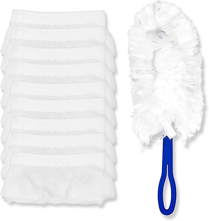 Professional dust duster kit with 1 handle and micro tips in