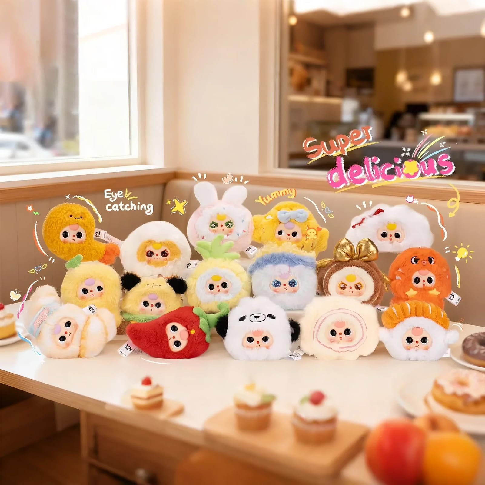 ハッピーツリーフレンズ 歩くトコトコギミック ぬいぐるみセット 希少 Amazon.co.jp: TOP TOY × Baby Three「もぐもぐタイム」ぬいぐるみ