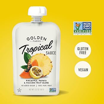 Amazon.com: Golden Farms Tropical Pouches, Low Ingredient Healthy