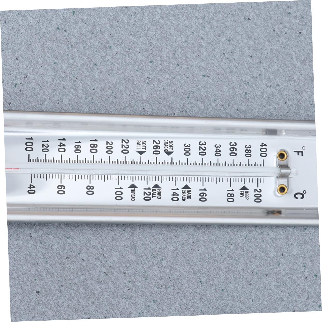 Thermomètre à Bonbons Double Échelle 2 Pièces en Pvc Cuisine