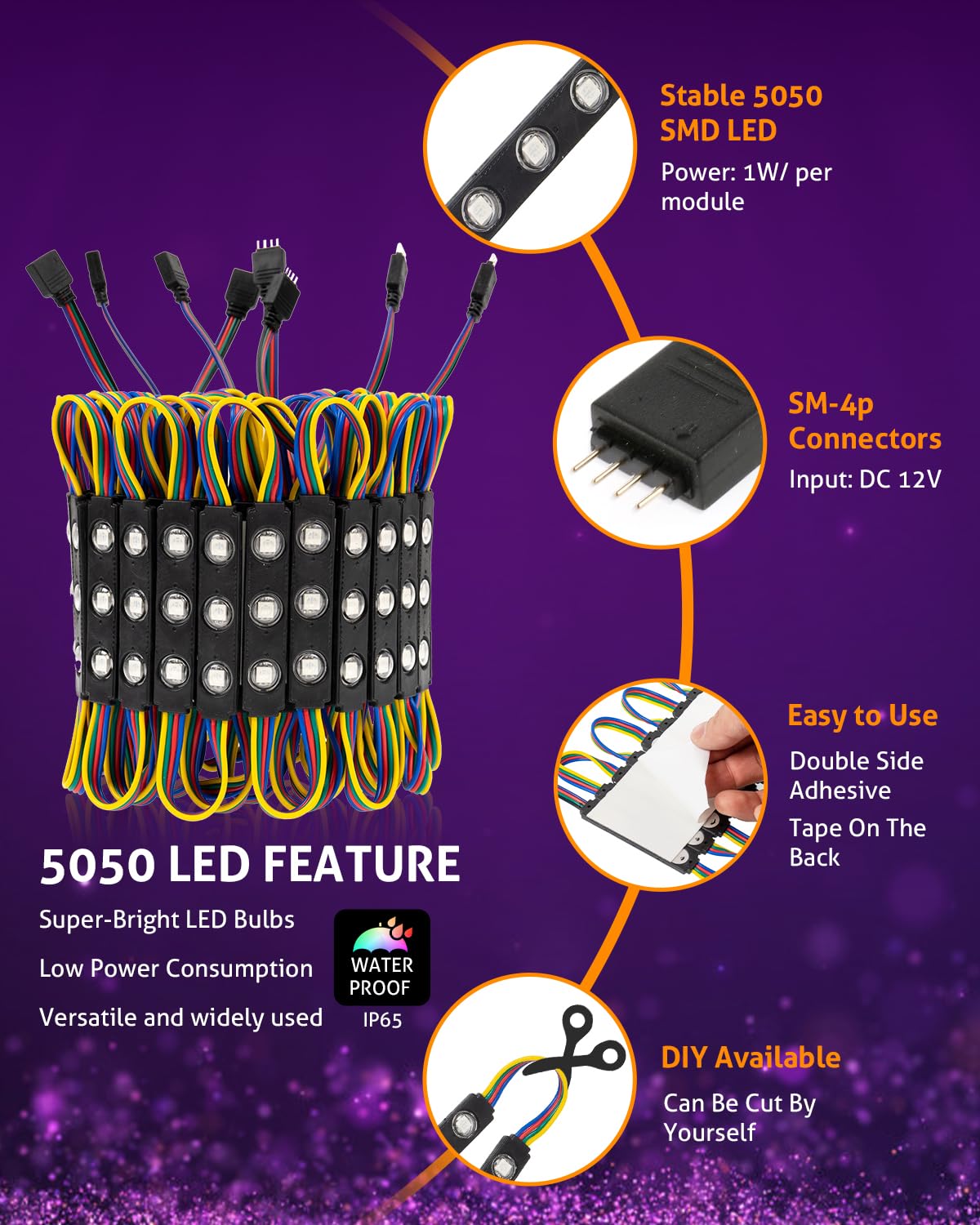 Showroom Led Module Snapklik.com : 40FT LED Lights For Store Front Window LED Lights For ...