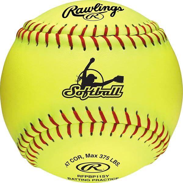Rawlings | Batting Practice Softballs | 11 & 12 Options | 6 & 12 Count Options