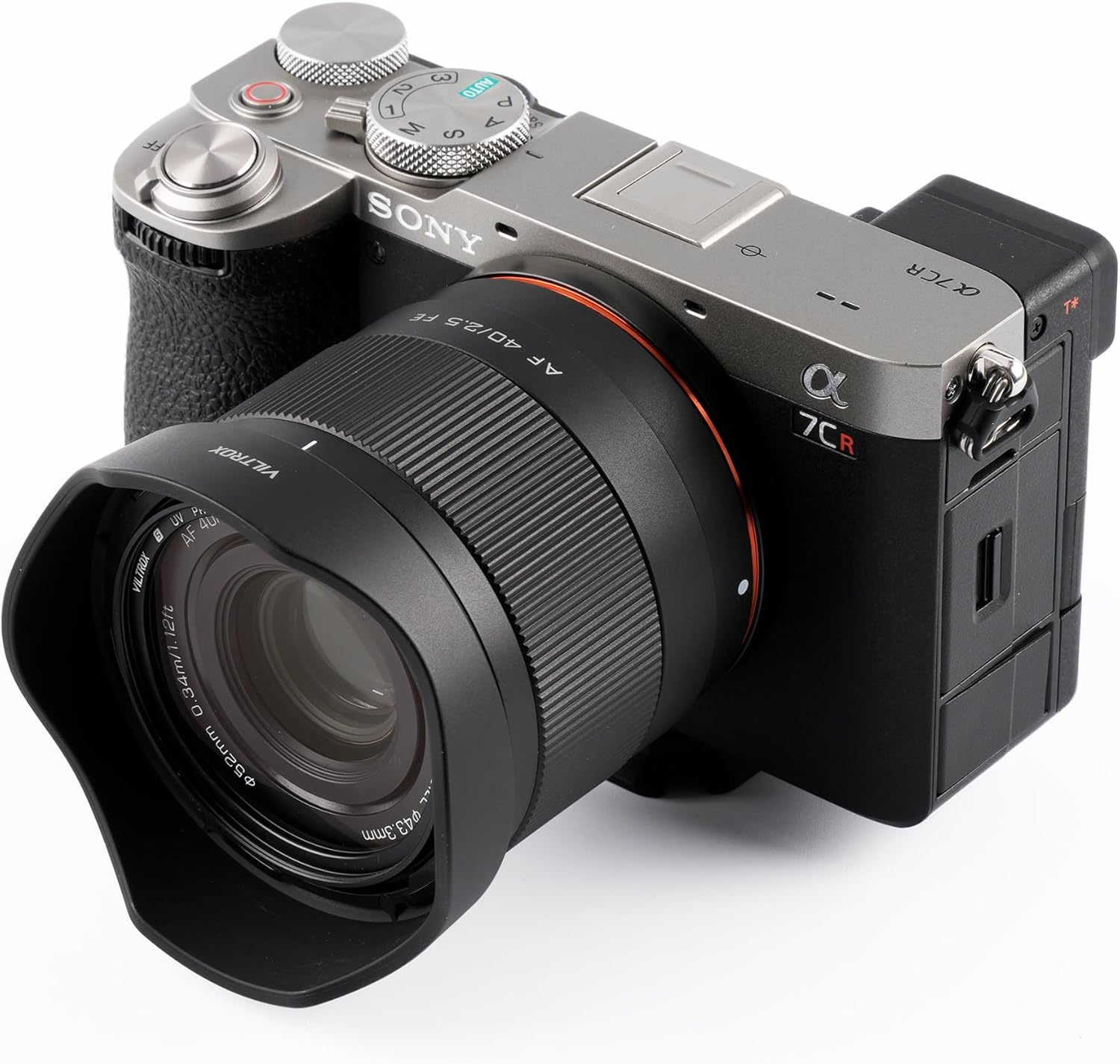 VILTROX AF 40mm f2.5 FE Full Frame Lens for Sony, 40mm f/2.5 Prime e Mount Lens for Sony a7cr a7ii a9iii a7cii a7rv a6700 a7iv a7iii ZV-E10 II a6600 a6400