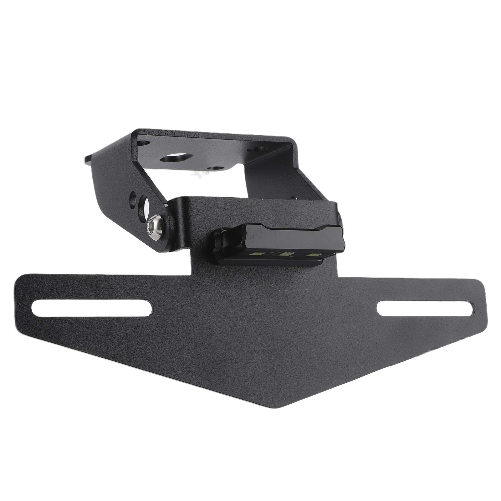 Support de Plaque d'immatriculation de Moto, Garde-Boue de Support de Plaque d'immatriculation de Moto élimnt la lumière de W/LED