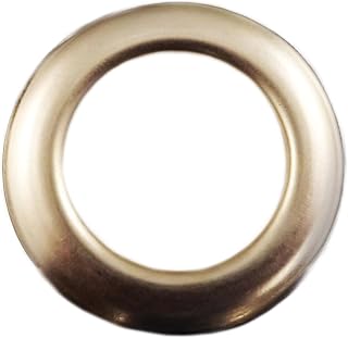 Large Nickel Metal Curtain Drapery Hardware Supplies #12-1 9/16 inch Inner Diameter Decorative Grommet/Rings w/Washer Eyelet Lot of 10/25 / 50/100 pcs (Pack of 50)