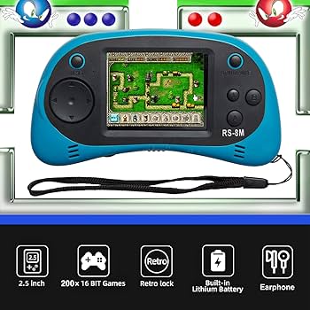 携帯用ゲーム色々 Amazon | ミニ ハンドヘルドゲーム機 3インチ HDカラー