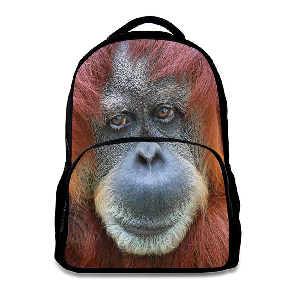 HW Animal School Bag,School College Backpack,Teenagers Casual Daypack,17 Inch Laptop Backpack for Kids