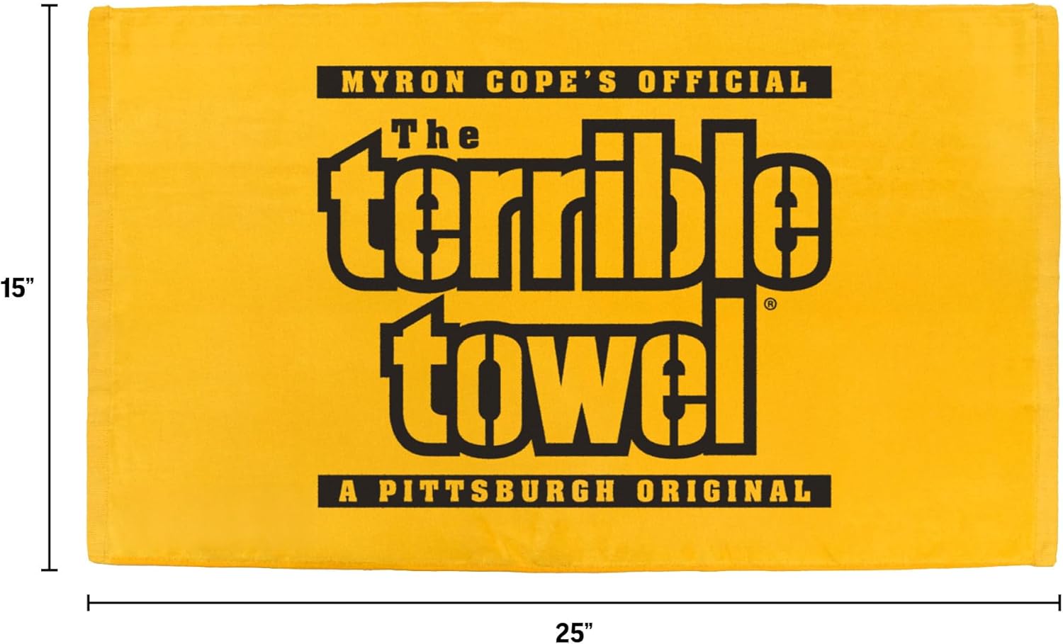 Littlearth Classic Gold Terrible Towel