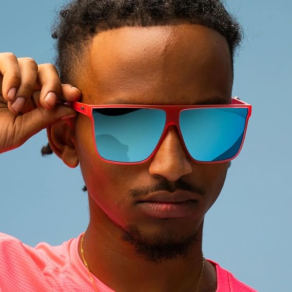 goodr Fly G, Polarised Sunglasses for Men & Woman, Large Sized Frame, UV400 Protection, No Slip, No Bounce