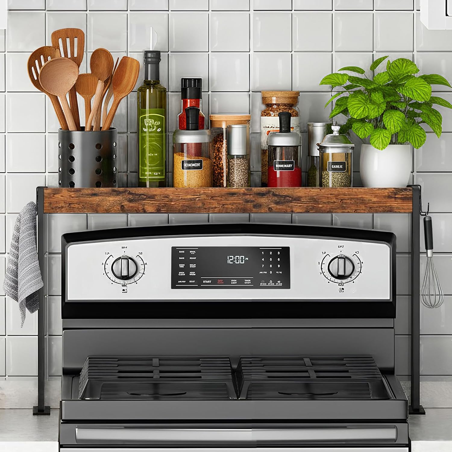 Over the Stove Shelf 22.9-inch(fit 20-inch stove)