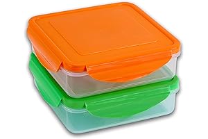 Sandwich Containers for Kids - Set of 2