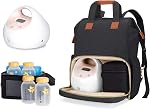Teamoy Breast Pump Bag Compatible with Spectra S1,S2, Medela and Cooler Bag, Convertible Breast Pump Tote and Backpack