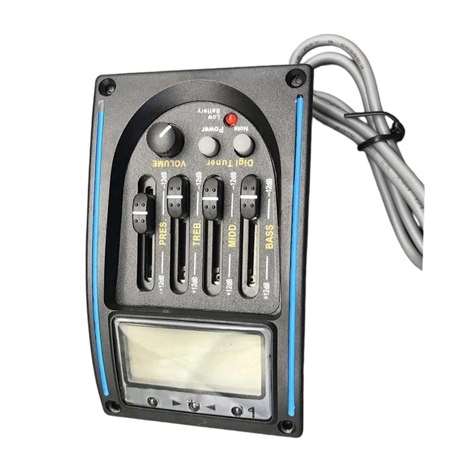 Pickup Per Chitarra Acustica Classica Folk Equalizzatore A Quattro Bande Con Accordatura