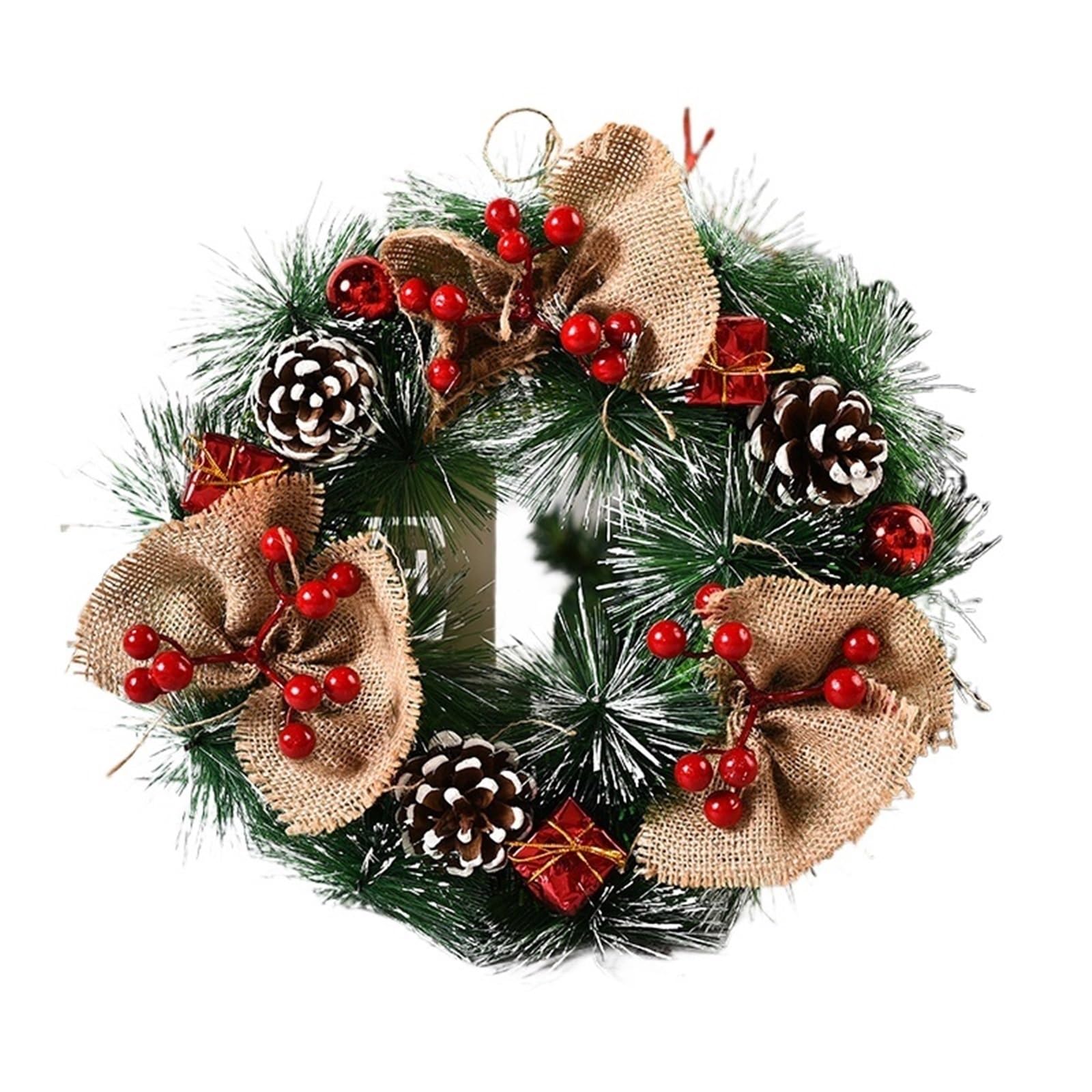 Wreaths Wreath Decoration Garland Front Door Window Pendant Ornament Party Supplies(Style 9)