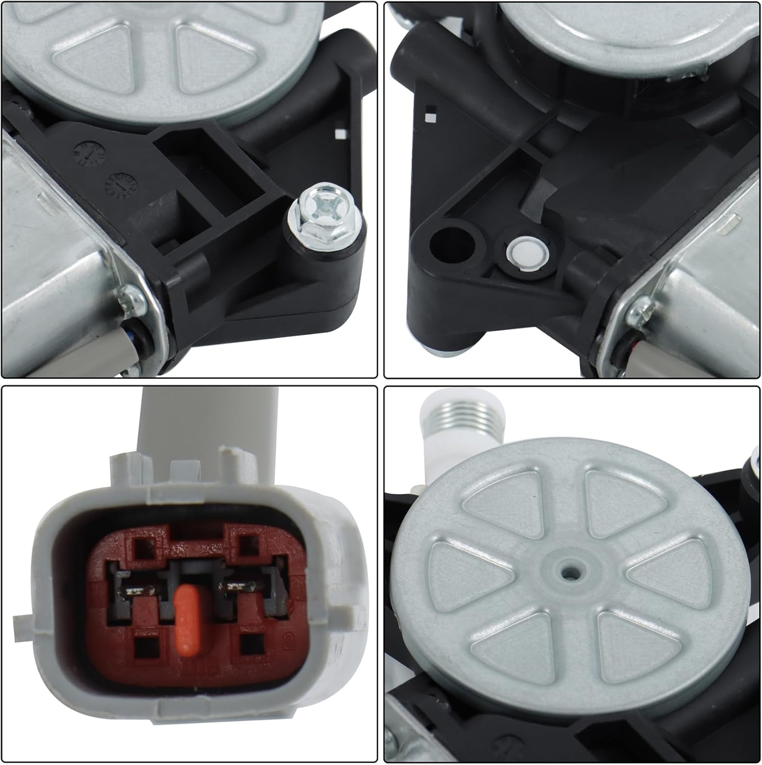 labwork 751-713 Rear Right Passenger Side Power Window Regulator with Motor Replacement for Ford Escape 2008-2012