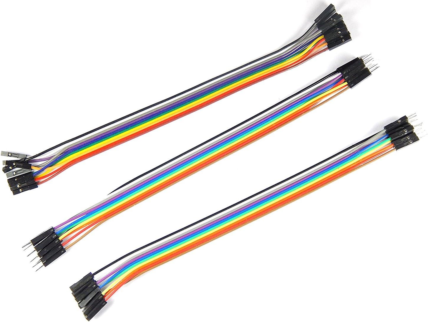 Aptechdeals Jumper Wires Male To Male, Male To Female, Female To Female/ Breadboard Jumper Wires (10+10+10)