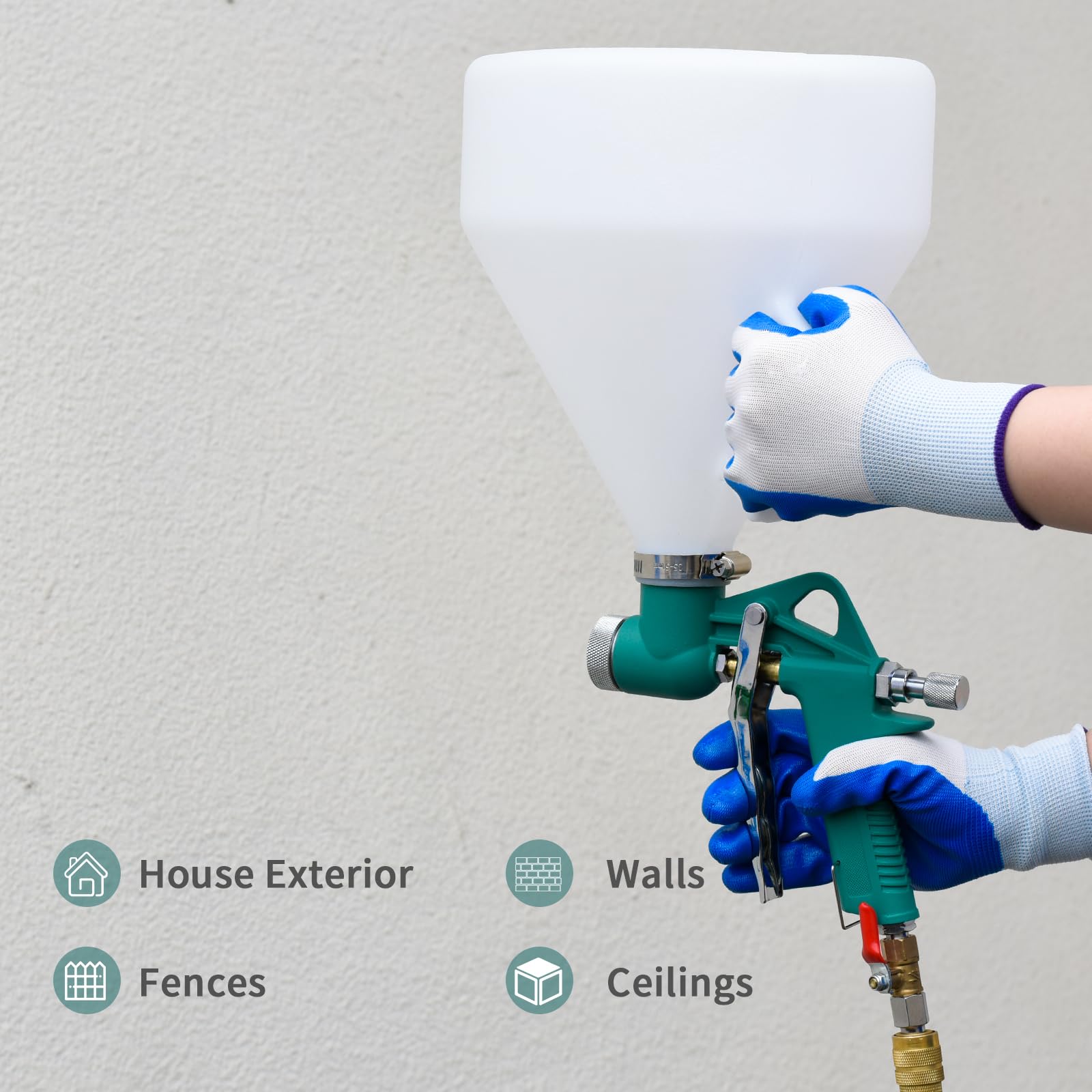 Texture Spray Rigs Snapklik.com : DOTOOL Air Texture Spray Gun,Drywall Texture Sprayer