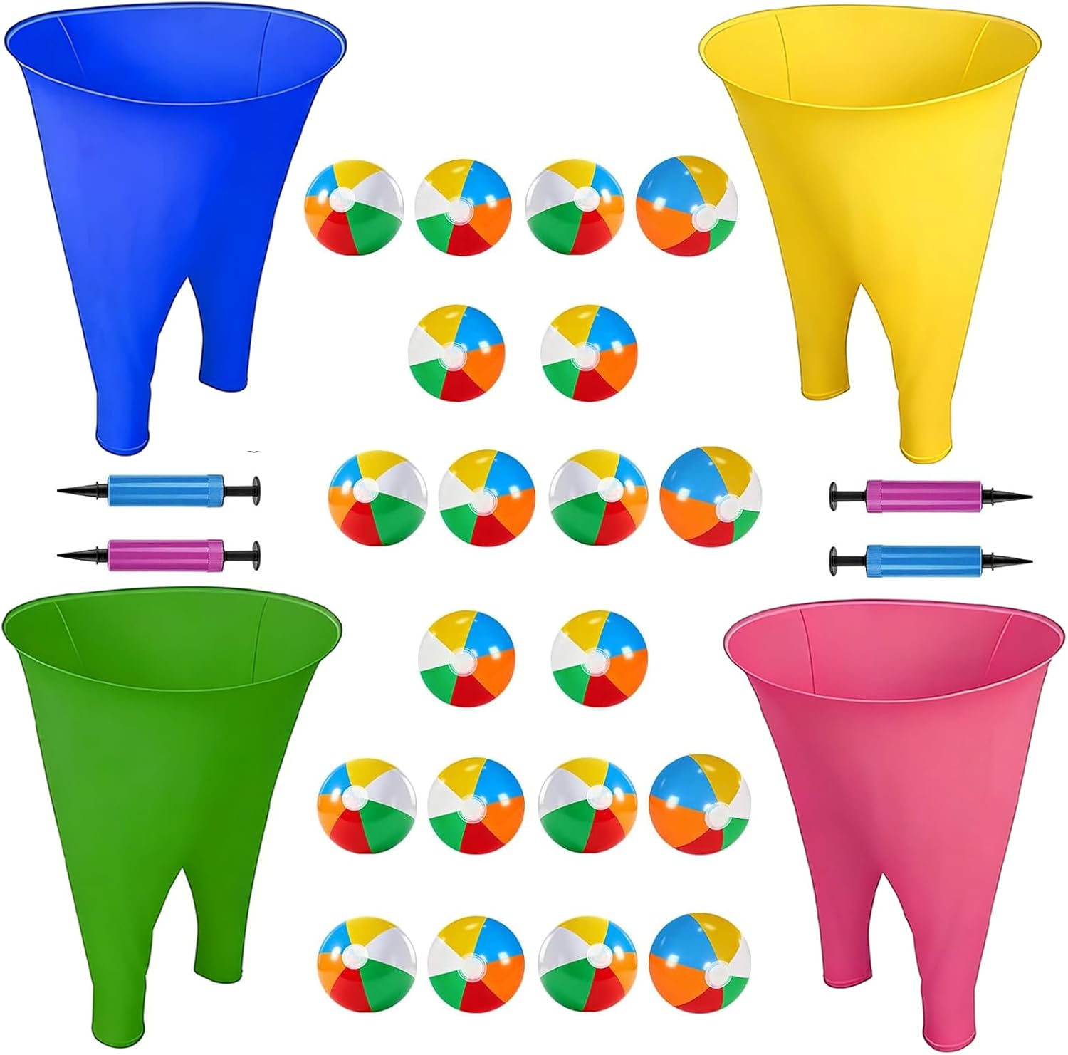 Granny Pants Yard Game Set, 4PCS Giant Outdoor Games for Adults, Funny Backyard Party Games for Family Reunion, Camping, Group Gatherings & Team Building