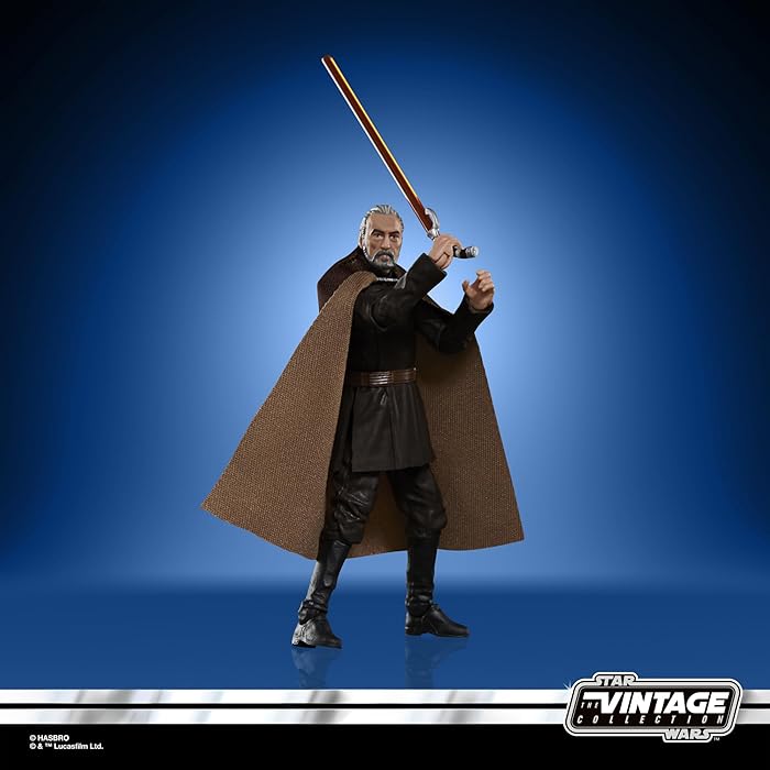 Hasbro F9973 Star Wars The Vintage Collection—Count Dooku(Darth Tyranus)(Star Wars Ⅱ : Attack of the Clones)