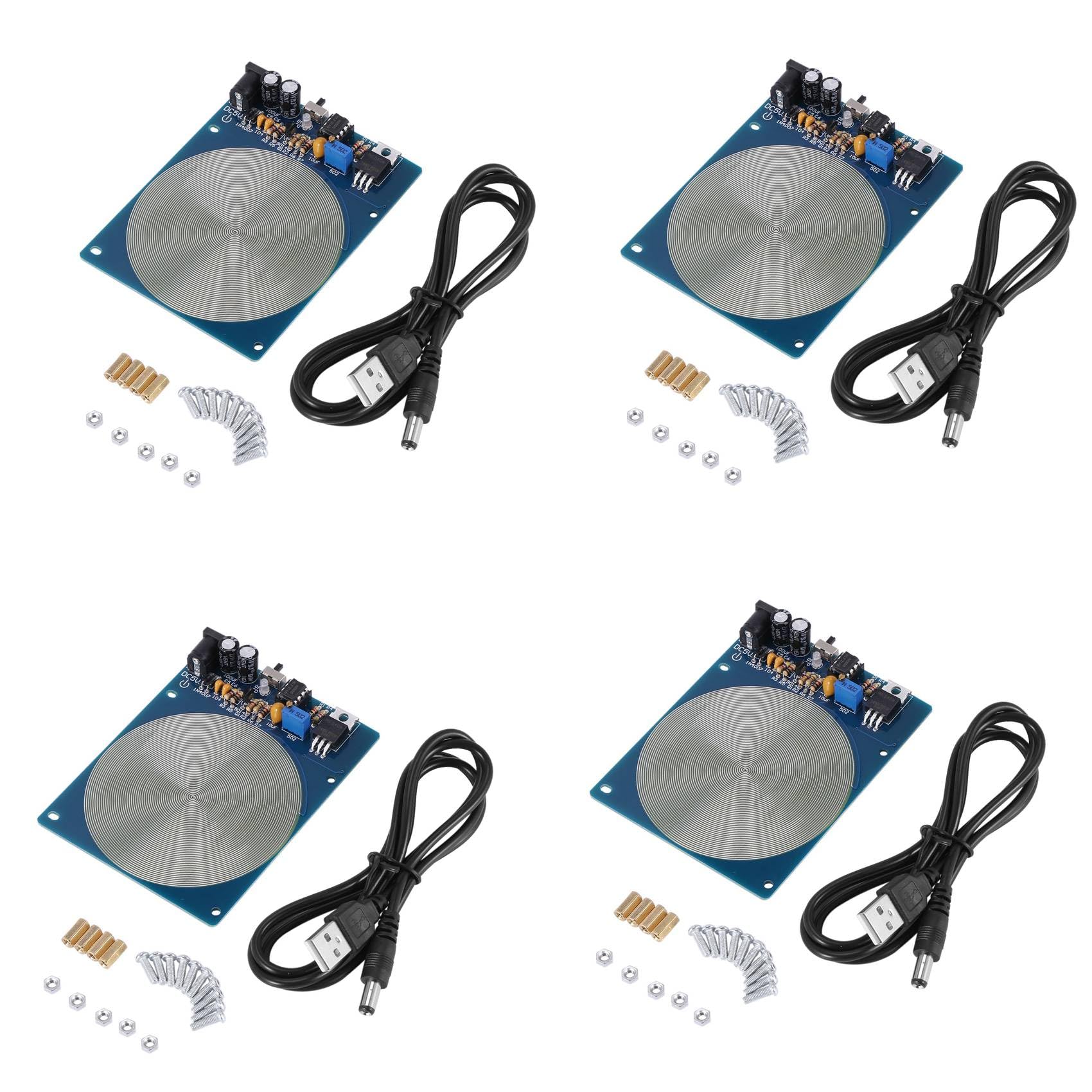 4 x DC 5 V 7,83 Hz precyzyjny rezonans ultra-niskiej częstotliwości generator fal impulsowych rezonator audio