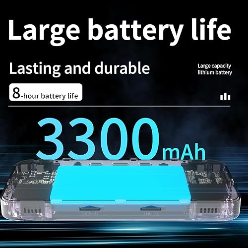 Miniatura 4 de RG35XX H - Consola de videojuegos portátil de video retro de 3.5 pulgadas, pantalla IPS, Linux OS 64G, tarjeta TF con 5500 juegos clásicos, batería