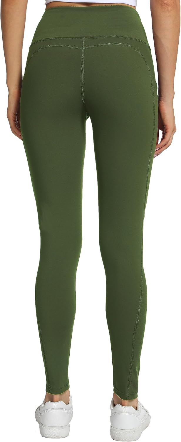 Kcutteyg Yoga Pants for Women with Pockets High Waisted Leggings Workout Sports Running Athletic Pants - Image 4