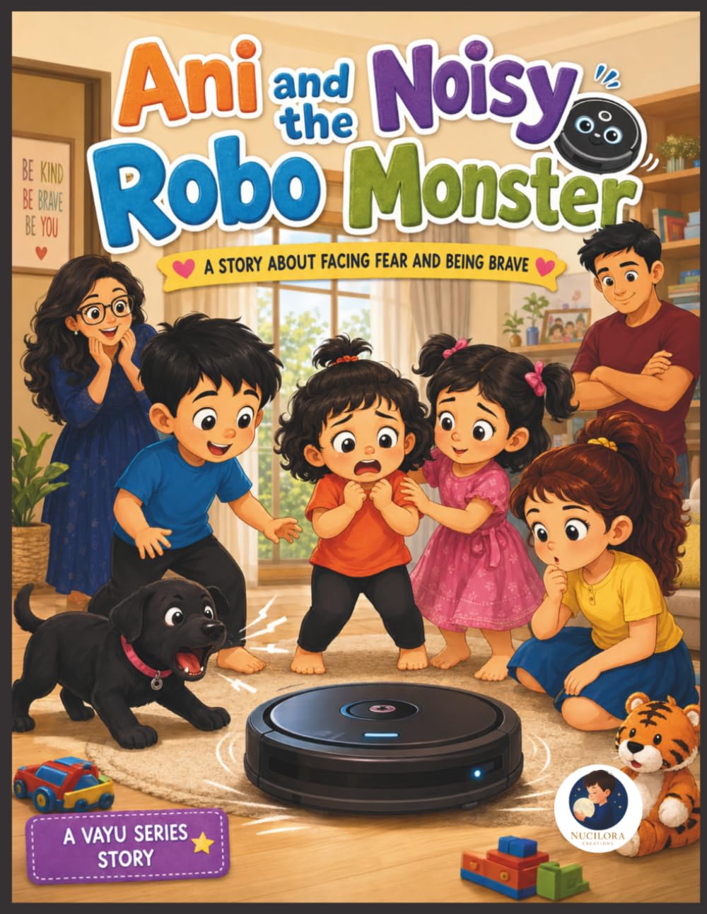 Ani and the Noisy Robo Monster: A Story About Facing Fear and Being Brave