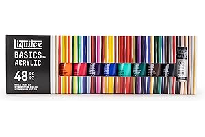 Liquitex BASICS Acrylic Paint Set: Essential Colors for Limitless Artistic Expression