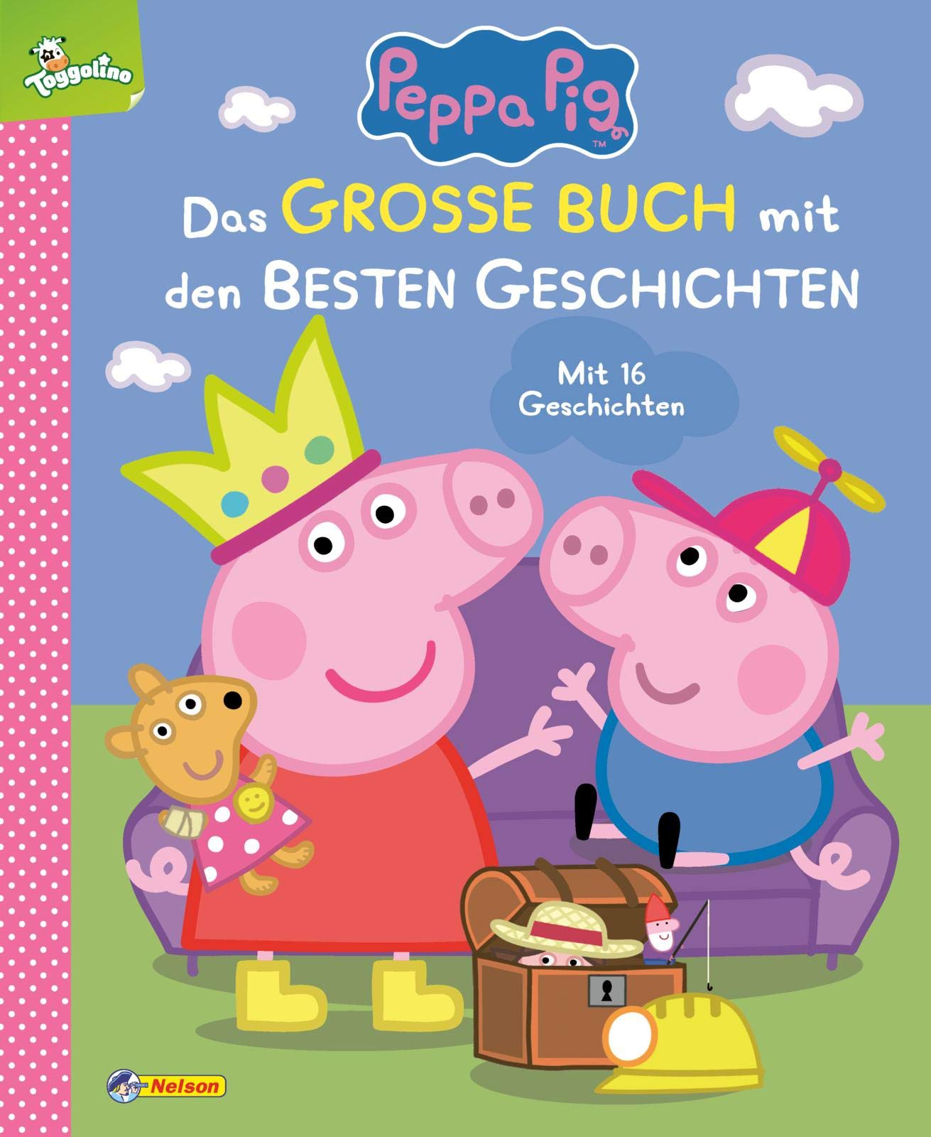 Peppa Wutz Gutenachtgeschichten: Das große Buch mit den besten Geschichten: Mit 16 Vorlesegeschichten ab 3 Jahren