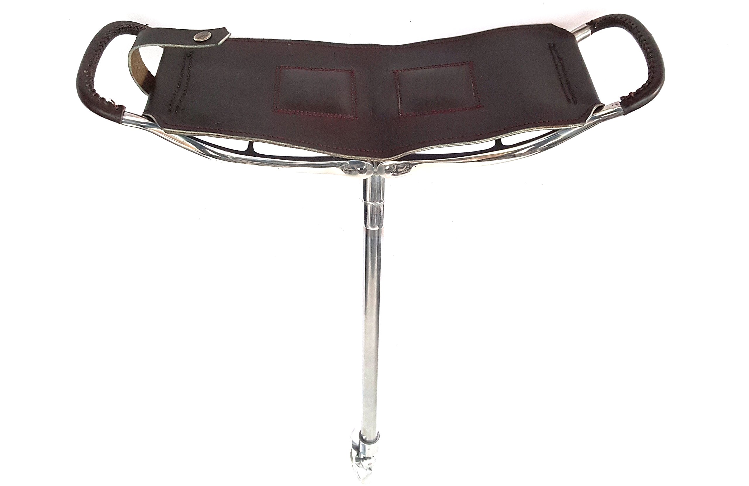 Bastón de caza de calidad, bastón de caza, asiento de caza, silla de caza, color marrón.