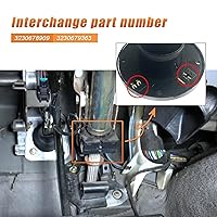 Vista 4 de Kit de reparación de cepillo de sensor de ángulo de dirección compatible con BMW E46 E39 E38 E83 X3 E53 X5 E85 E86 Z4 Mini R50 R52 R53, Land Rover