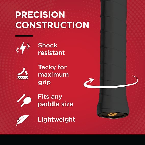 Gamma Sports Supreme Overgrip for Tennis, Pickleball, Squash, Badminton, and Racquetball Racquets, Multiple Pack Sizes and Colors