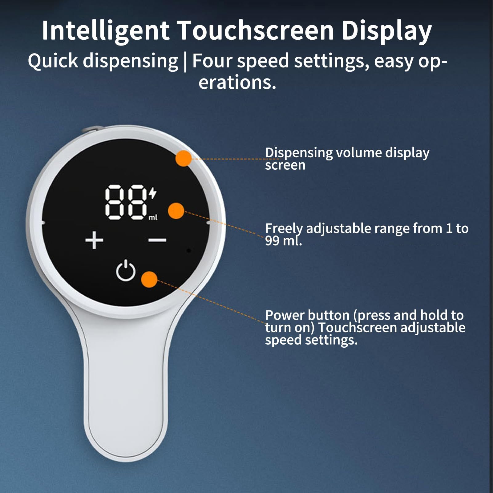 Décanteur vin électrique, Aérateur Verseur vin mit Touchscreen Bar Büro(White)