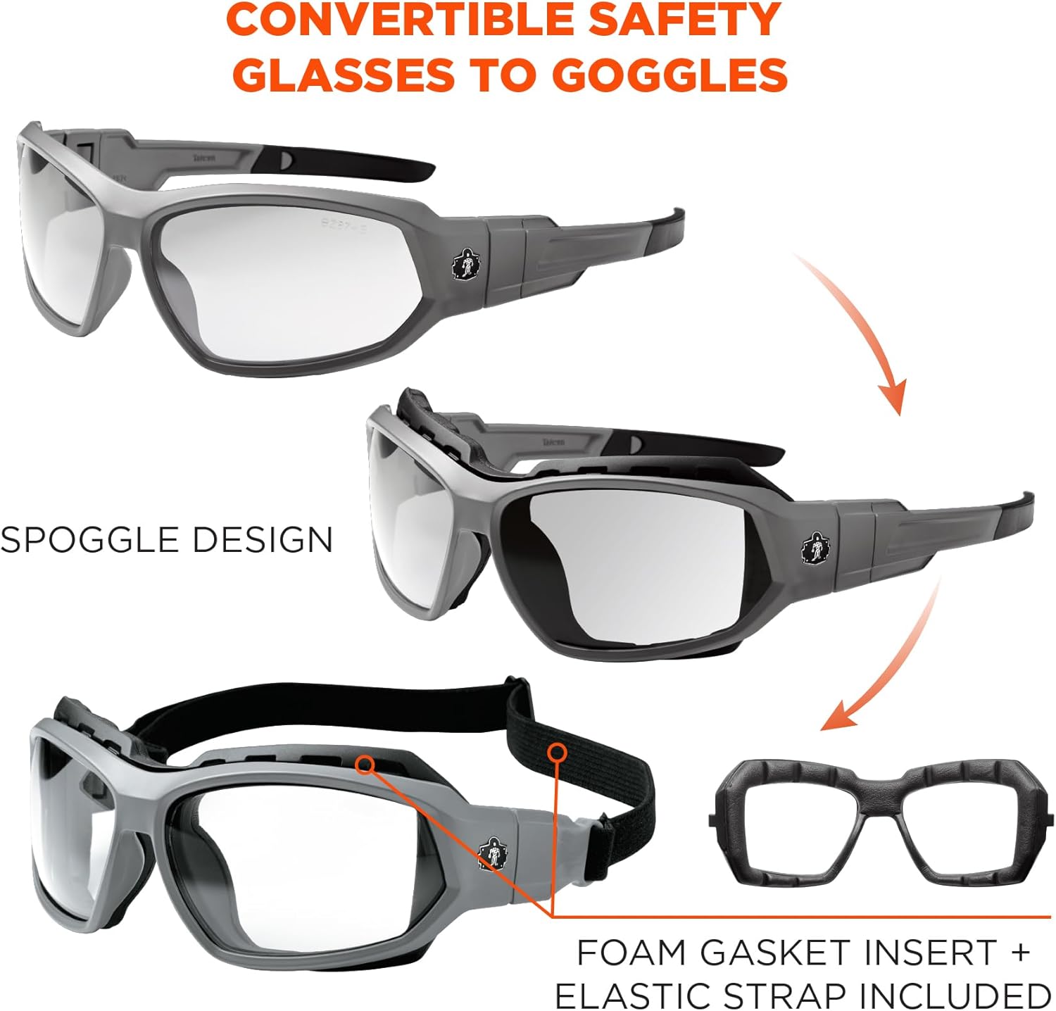 Ergodyne Skullerz LOKI Safety Glasses