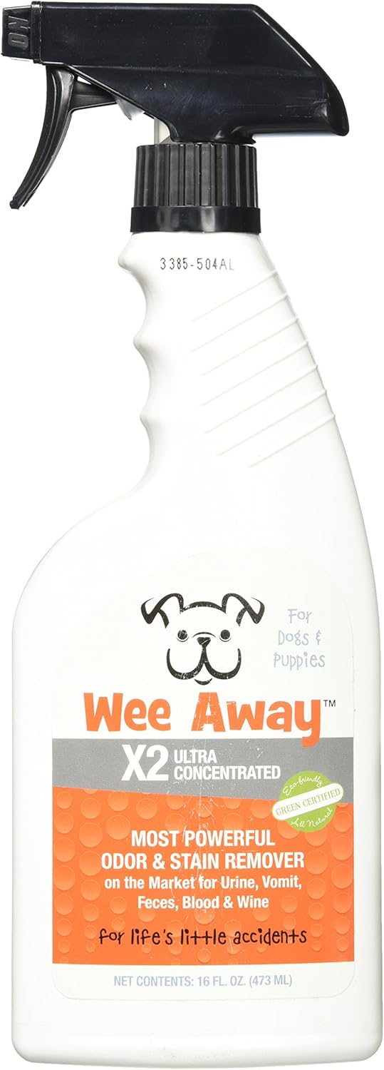 Wee Away X2 Dog Stain Odor Remover Concentrate Power