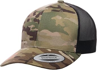 Flexfit Officially Licensed Yupoong Retro Trucker Multicam