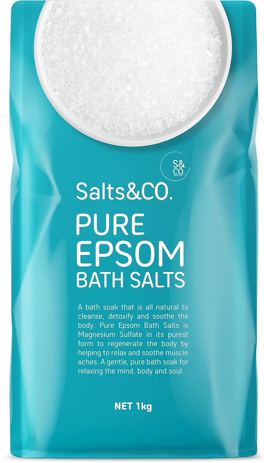 Salts & Co. Pure Epsom Bath Salts 1 kg Beauty