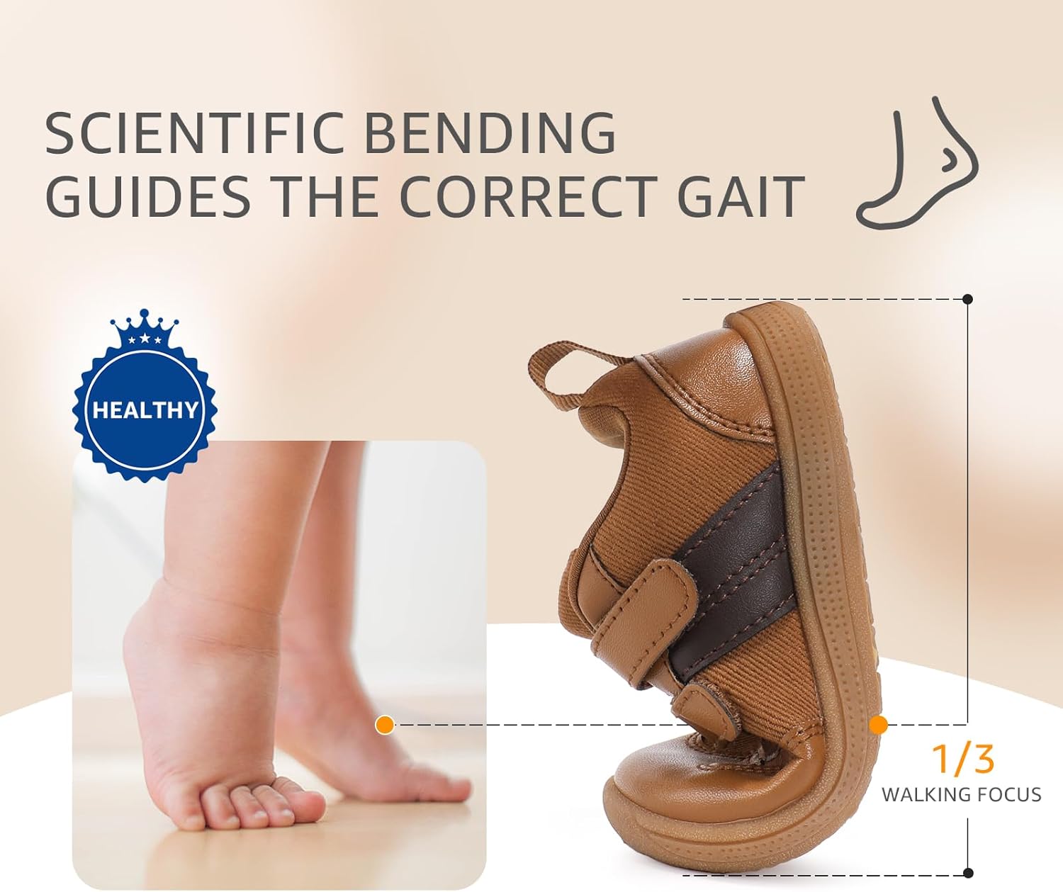 Toddler Wide Toe Box Shoes:Boys Barefoot Shoes Kids Walking Shoes Boy Sneakers Non-Slip Zero Drop Shoes,Toddler First Walking Shoes Comfort Tennis Outdoor Activities - Image 7