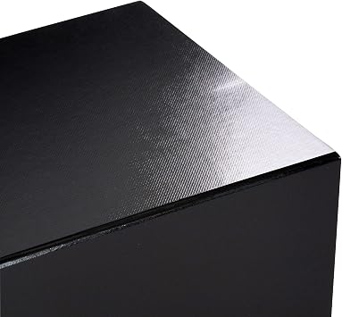 Stockroom Plus Magnetic Gift Boxes with Lids - 9.5 x 7 x 4 In, Gloss Black, Pack of 6 - Secure Magnetic Closure - Jewelry Gift Box Set for Birthday & Wedding Presents, Bridesmaid & Groomsmen Proposals