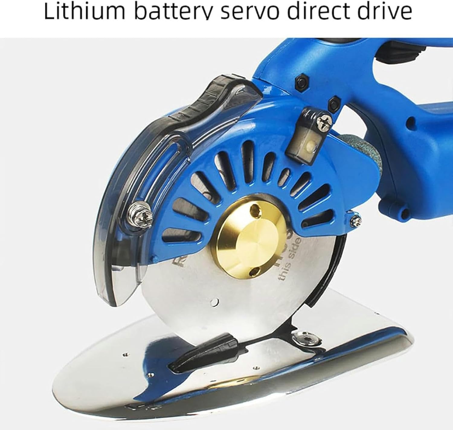 100/110/125mm Wireless Electric Rotary Cutter- 5 Adjustable Speed, 27/32/40mm Cutting Height, Rotary Cloth Cutting Machine, Cutting Fabric & Cotton