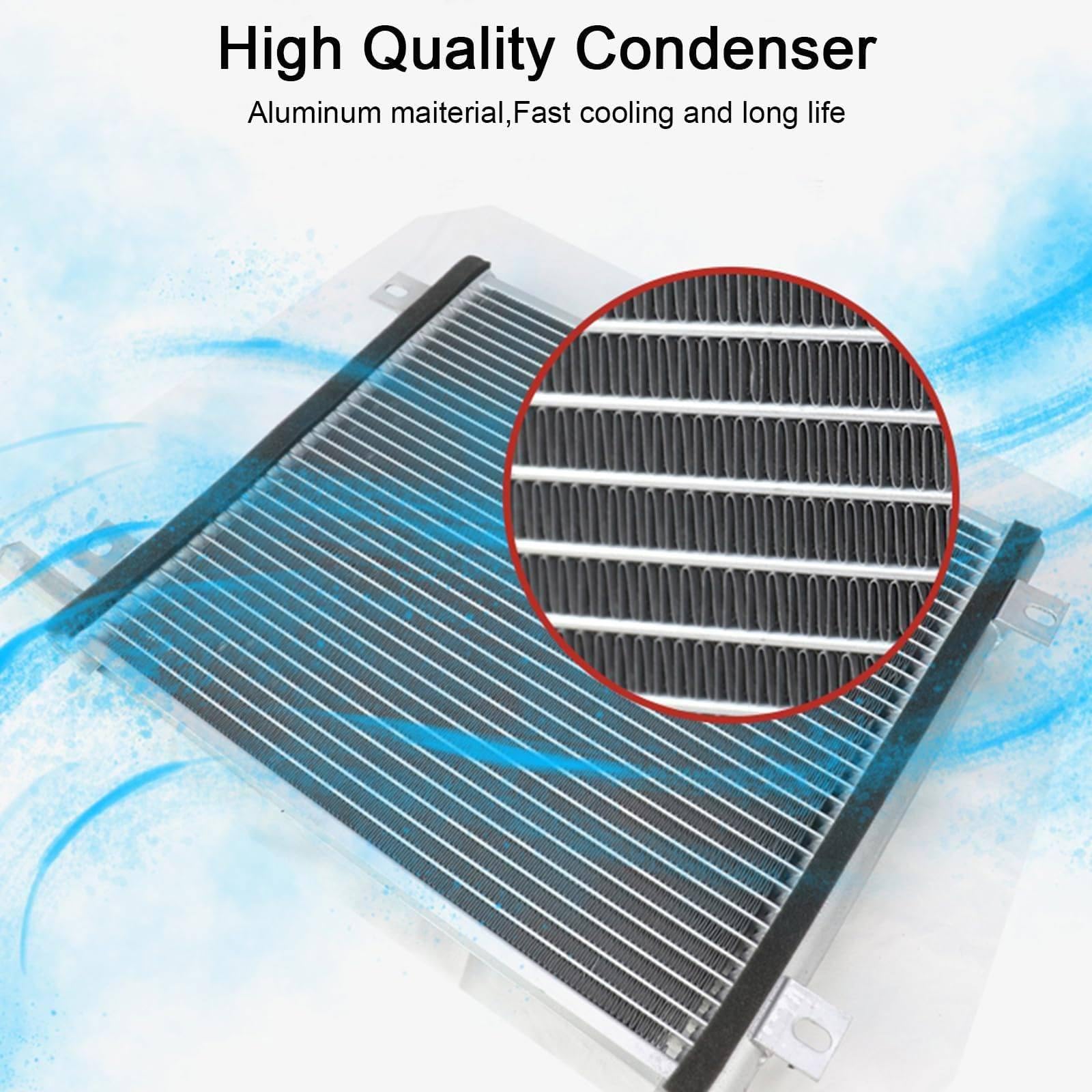 12V/24V Aire Acondicionado Split Para Vehículos Recreativos - Enfriamiento Rápido Y Bajo Nivel De Ruido, Aire Acondicionado Eléctrico Split Para Cabina, Para Remolques,24V