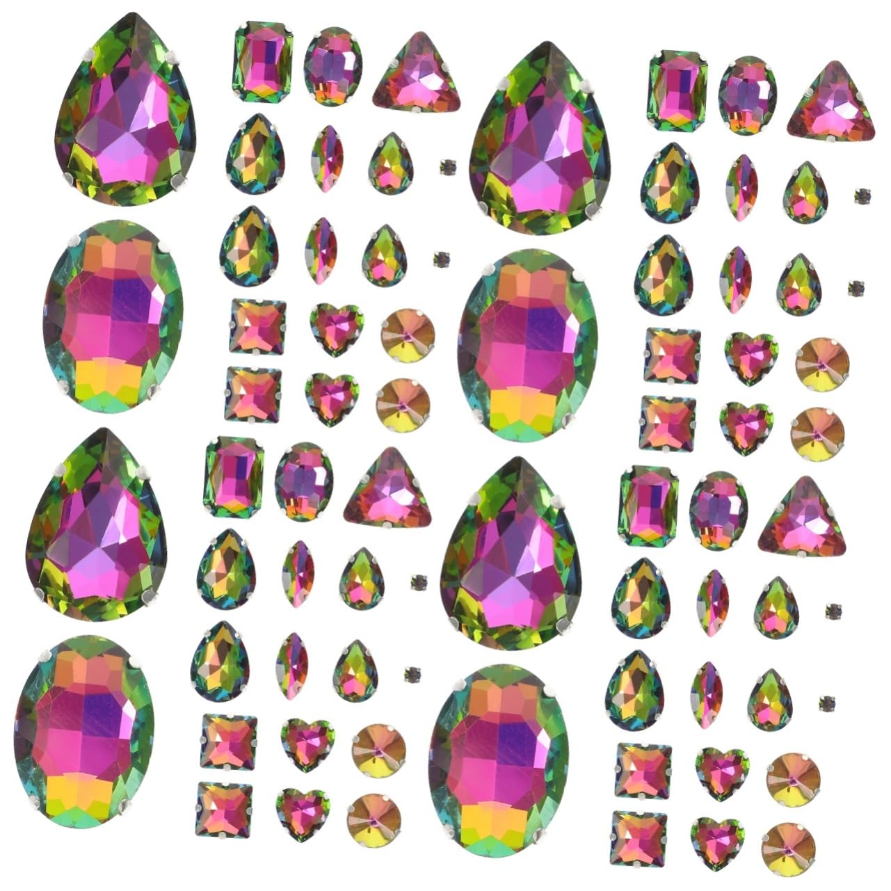 200stücke - -strasssteine Bunte Kleine Rhinestone-dekorationen Für -bekleidung Und Handyhüllen Für Kreative Bastelprojekte Und Persönliche Gestaltung
