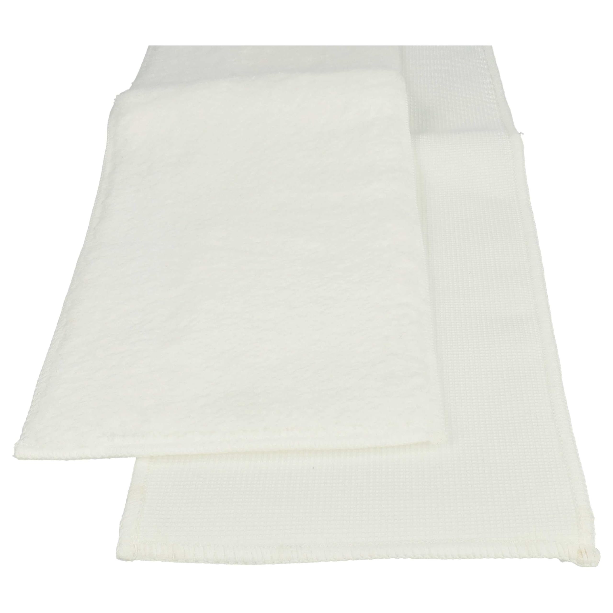 2x Wischbezug Pad für Kärcher SC 1402 B SC 1502 SC 1502 B SC 1702 SC