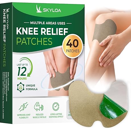 Wormwood Knee Patch: Ultimate Knee Relief with 12 Hours of Comfort