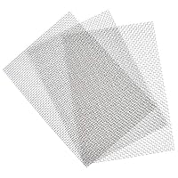 Vista 1 de TIMESETL 3 piezas de alambre tejido de acero inoxidable 5 malla - 12 "x 8" (30x21cm) Metal guardia de seguridad de jardín de malla de gabinetes