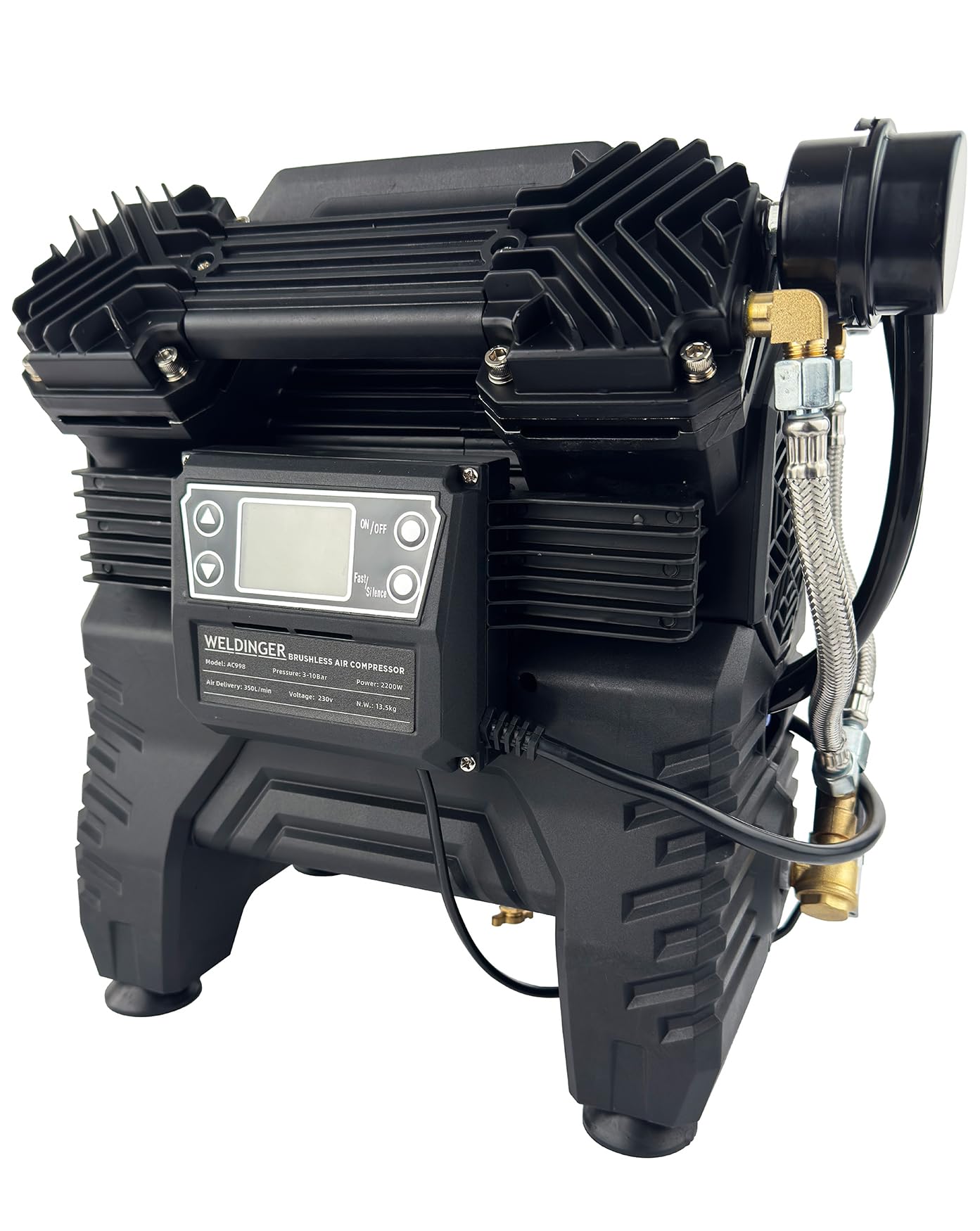 WELDINGER FK 250 pro mini Flüsterkompressor die kompakte Druckluftquelle 2200W